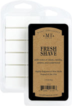 Manly Indulgence Fresh Shave Scented Wax Melts, Wax Melt Warmer Cubes, Long - Image 3