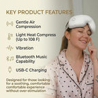 STRIDEFLOW Gentle Eye Massager for Dry Eye & Migraine Relief, LIGHT Air - Image 3