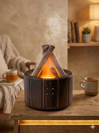 Campfire Flame Diffuser for Essential Oils, 250ml Ultrasonic Cool Mist - Image 8