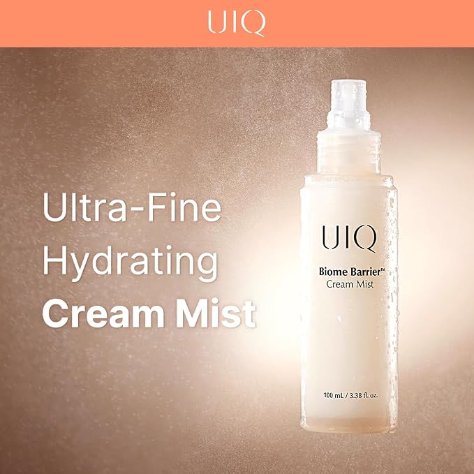 UIQ Biome Barrier Cream Mist, Skin Microbiome-Powered Face Mist - Image 2