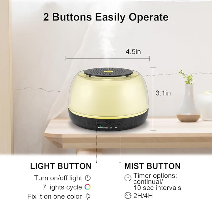 Marchred 300ML Essential Oil Diffuser - Image 5