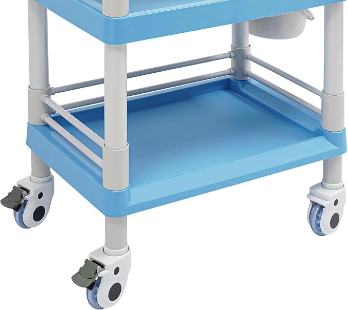 Salon Storage Cart, 3 Tier Rolling Beauty Organizer - Image 4