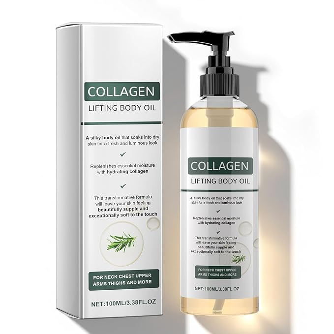Collagen Lifting Body Oil After Shower, Hydrating Collagen Oil by Unknown