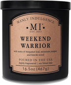 Manly Indulgence Weekend Warrior Scented Candles by ManlyIndulgence