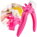Hot Pink Acrylic Nail Clipper, Dial Clippers by GA%26EN