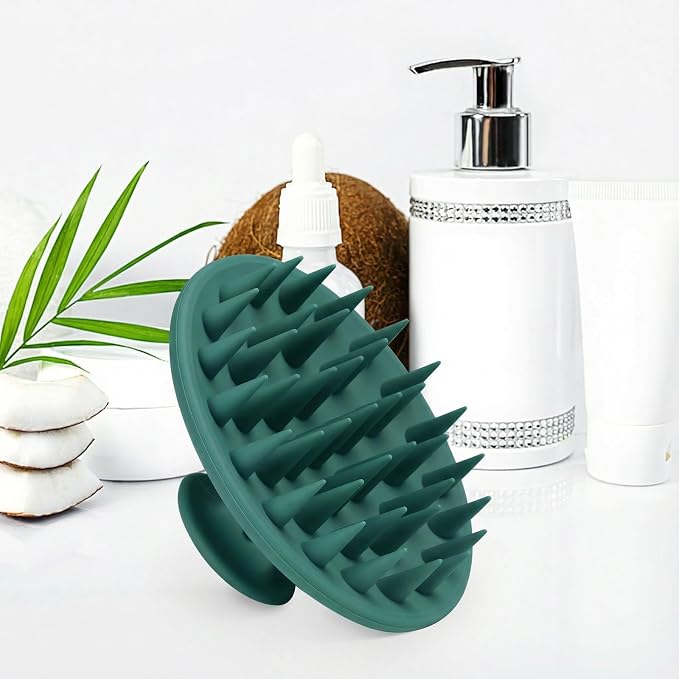 Meartchy Silicone Scalp Massager Shampoo Brush, Scalp Brush - Image 5