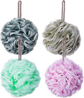 Loofah Bath Sponge, Novosun Mesh Pouf Shower Sponge Soft Exfoliating Shower by Novosunmakeyourlifebetter