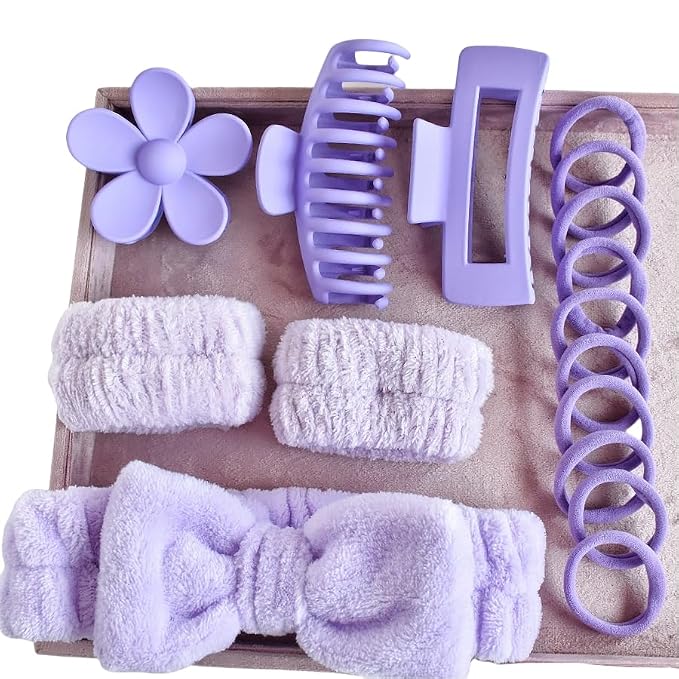 16pcs Skincare Headband Set, Headband Set - Image 2