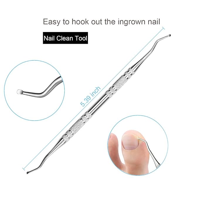 Bcabo 10Pcs/set Ingrown Toenail Tools Kit, Nail Treatment Foot Tool, Ingrown - Image 5