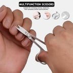 6 Sets Pack Travel Manicure Set Professional Nail Clipper Kit-5 Pieces - Image 5