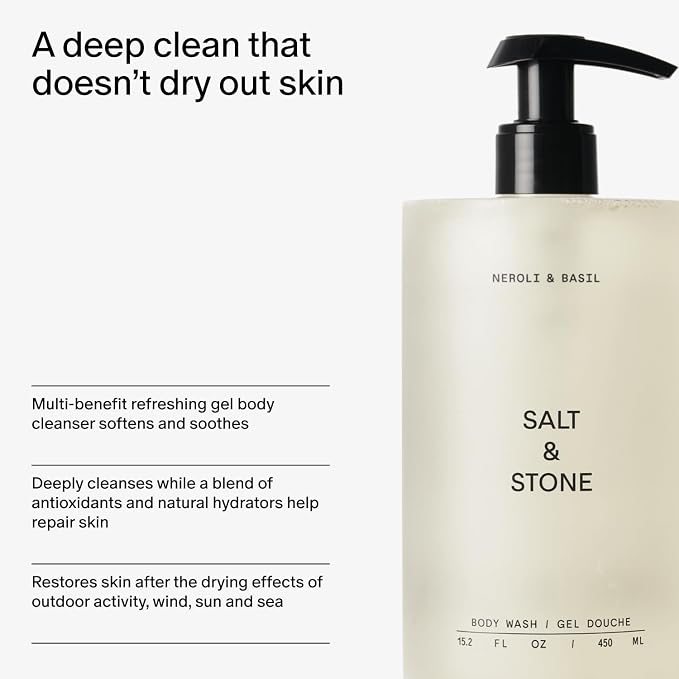 Salt & Stone Body Wash with Antioxidants - Image 5