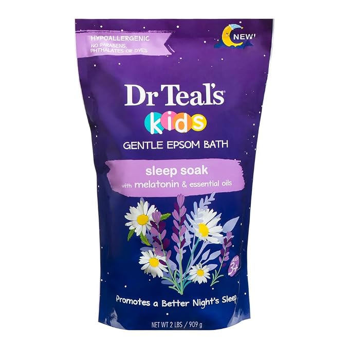 Dr Teal's Kids Gentle Epsom Bath Sleep Soak by DrTeals