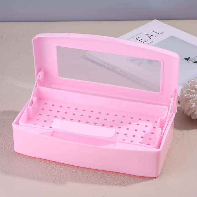 Nail Tool Sterilizer Box Plastic Disinfectant Container - Image 6