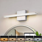 LED Brushed Nickel Vanity Lights by BRIVOLART