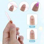 4PCS Glass Cuticle Pusher Tool, Dual-Ended Manicure Stick, Crystal Glass Nail - Image 4