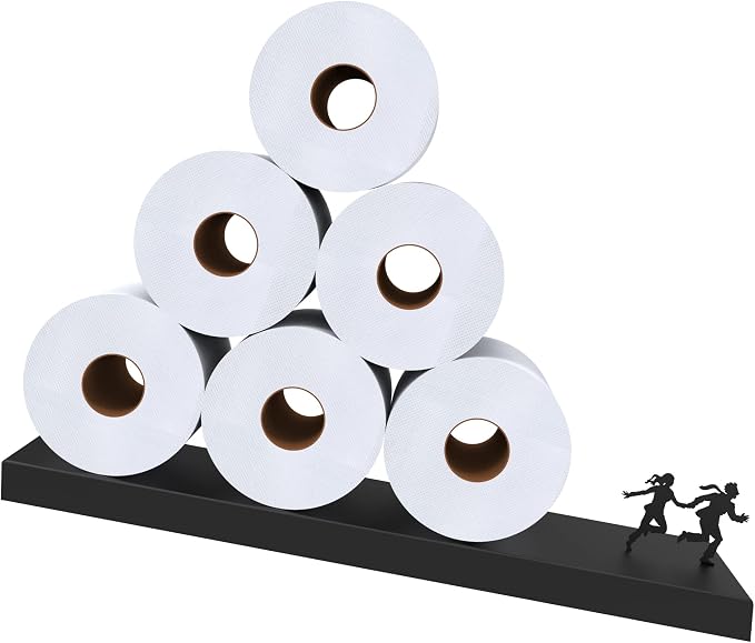Artori Floating Toilet Paper Shelf Storage - Image 9