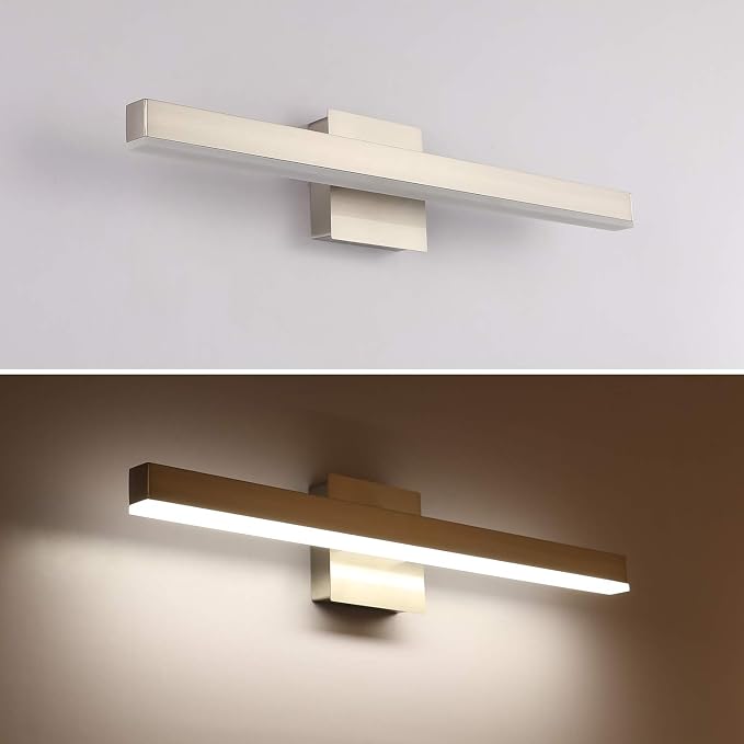 Joossnwell LED Bathroom Vanity Lighting Mirror Front Makeup Lights Fixtures - Image 7