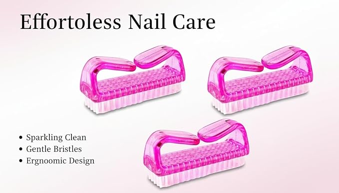 3Pcs Different Kinds of Fingernail brush - Image 9