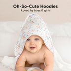 KeaBabies Hooded Baby Towel for Newborn - Image 7