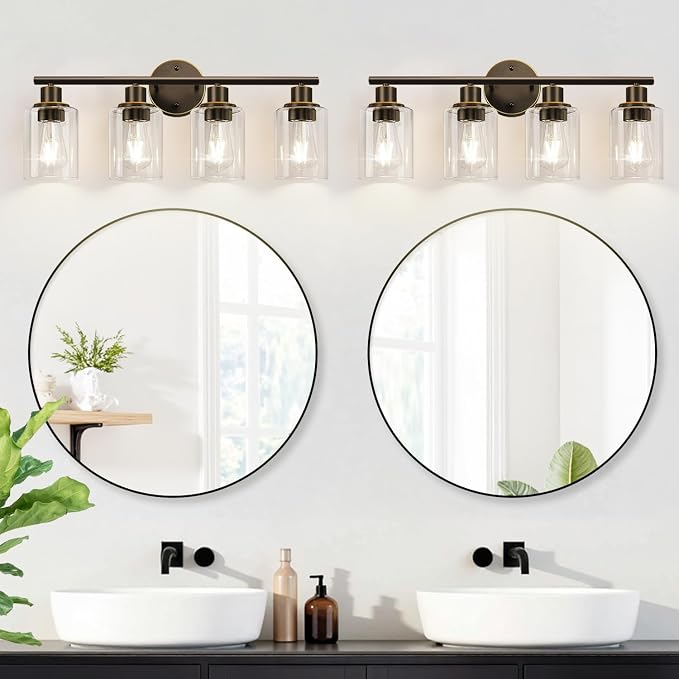 4-Light Bathroom Light Fixtures, Bathroom Wall Lamp - Image 6