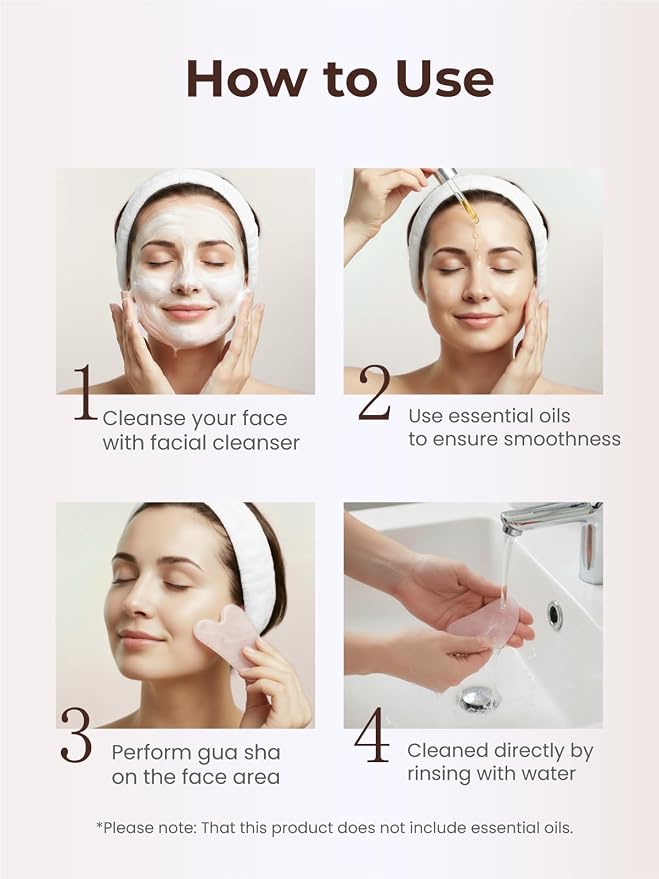 Gua Sha Facial Tools, Guasha Tool - Image 4