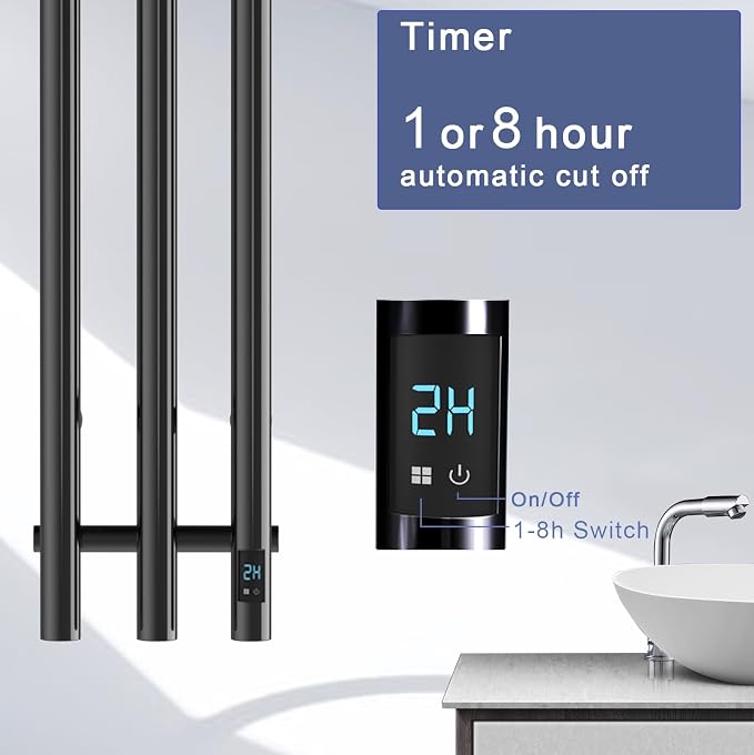 Electric Heated Towel Rack - Image 5
