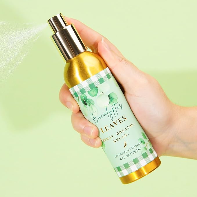 Room Spray, Eucalyptus Leaves, 4 fl oz, Air Freshener - Image 7
