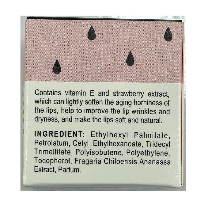 2 PCS Bee Lip Balm Lip Mask Honey Pot, Honey & Strawberry Lip Mask Propolis - Image 10