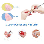 Professional Cuticle Nippers Kit, Cuticle Trimmer - Image 7