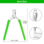 CGBE Cuticle Trimmer, 3/4 Jaw Extremely Sharp Cuticle Nippers, Professional - Image 7