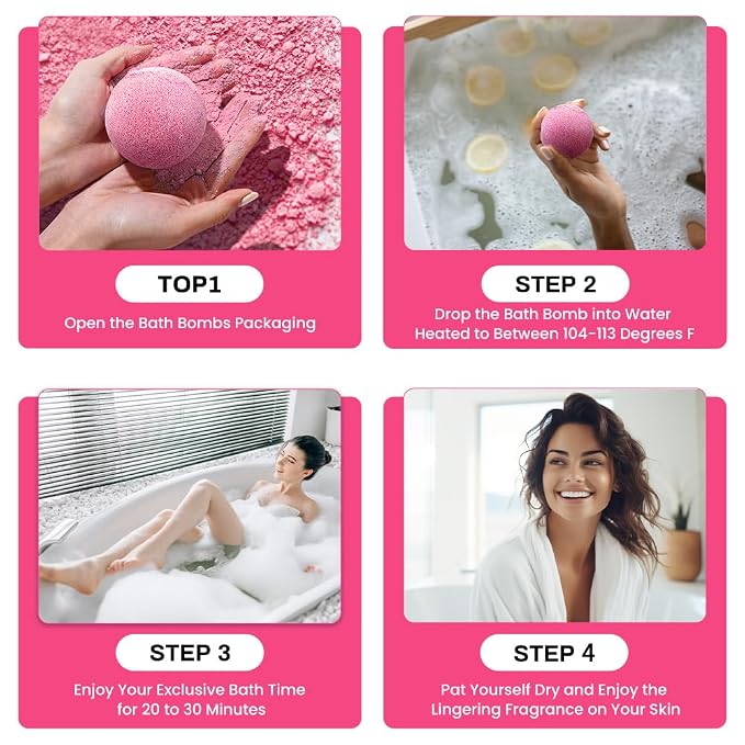 Body & Earth Bath Bombs Gift Set - Image 2