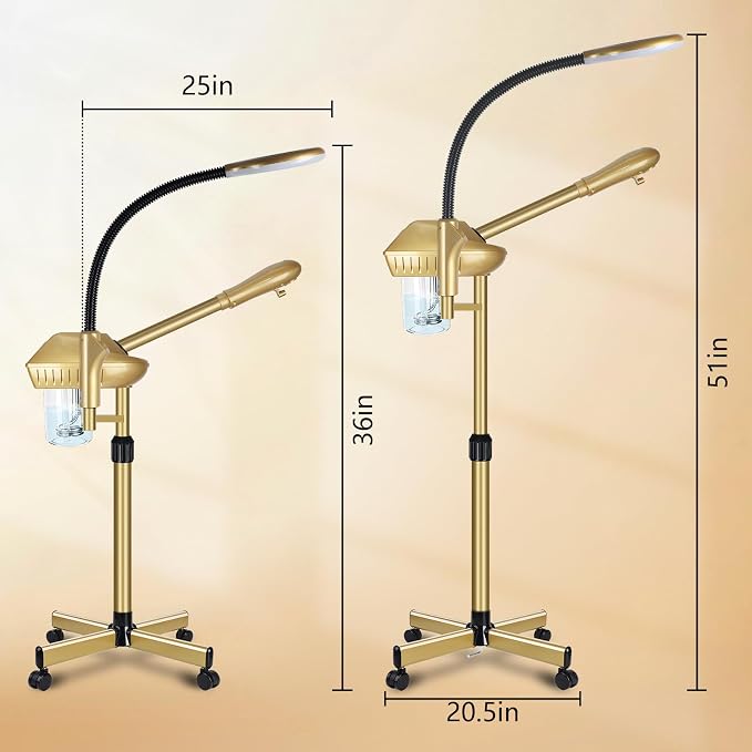Professional Facial Steamer Adjustable Height and Angle, Face Steamer Clean - Image 4