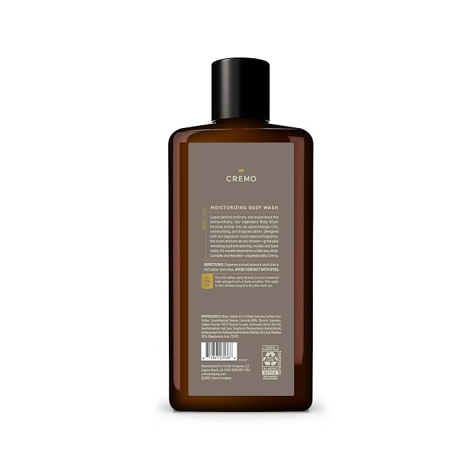 Cremo Body Wash for Men, Rich-Lathering Vintage Suede, 16 Fl Oz - Image 7