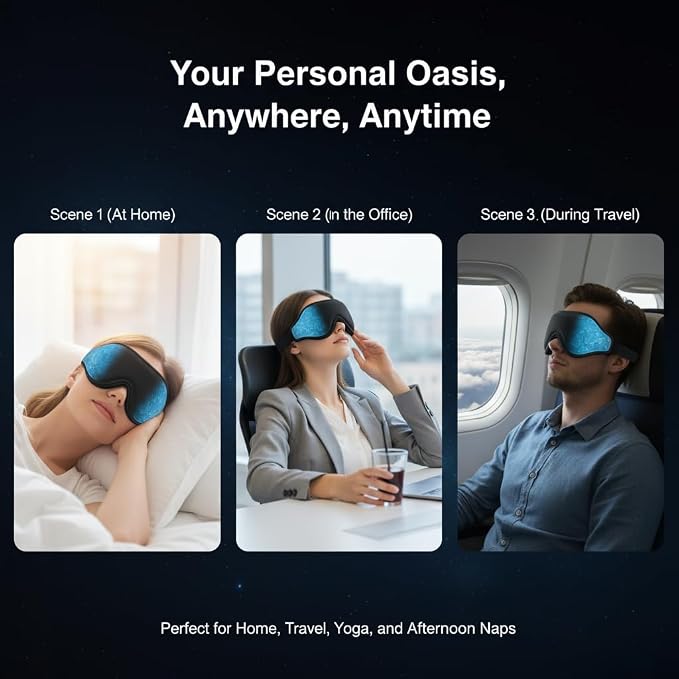 3D Zero-Pressure Sleep Mask - Image 8