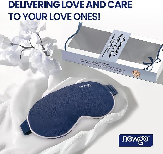 NEWGO Microwave Heated Eye Mask Soothing Relief - Image 7