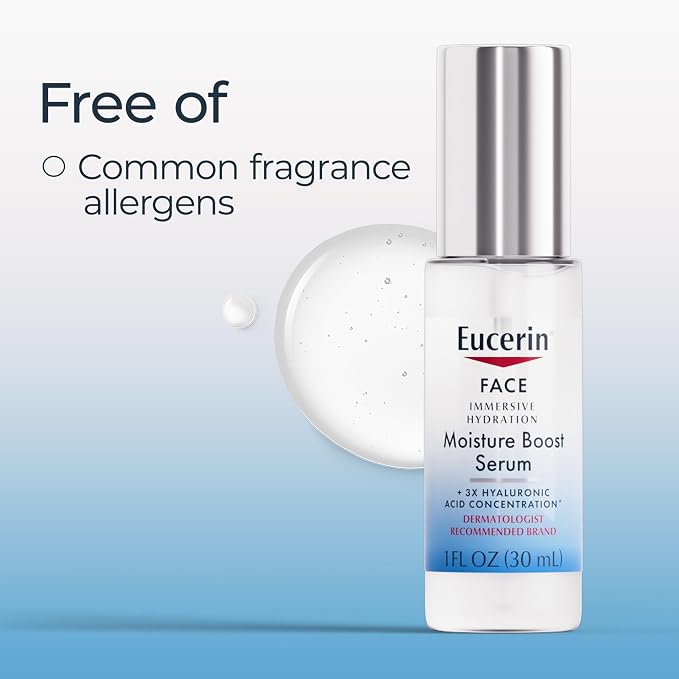 Eucerin Immersive Hydration Smoothing Face Serum, Ultra-Lightweight Hyaluronic - Image 7