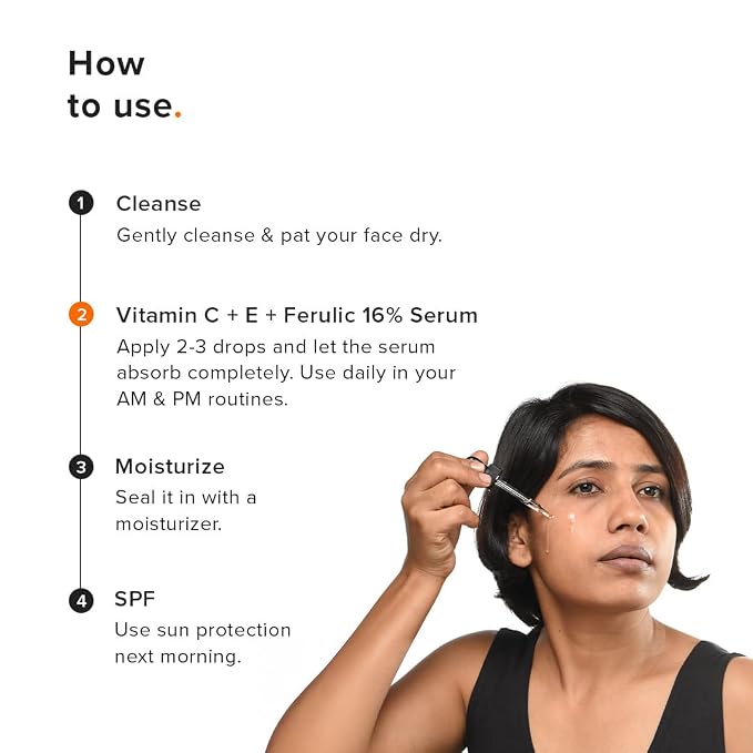 Minimalist Vitamin C+E+Ferulic Acid 16% Face Serum - Image 7