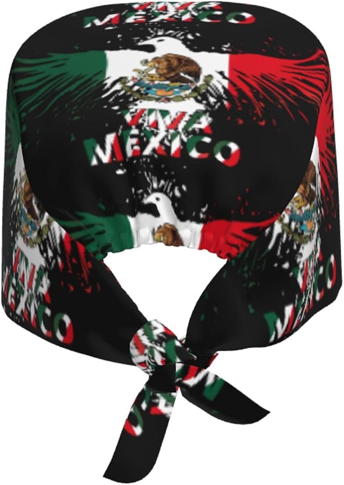 Adult Working Cap Adjustable Cleaning Work Sweatband Scrub Hat Tie Back Hats - Image 2