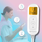 Comfytemp Heating Pad for Neck and Shoulders and Back, 2.6lb Weighted Electric - Image 4