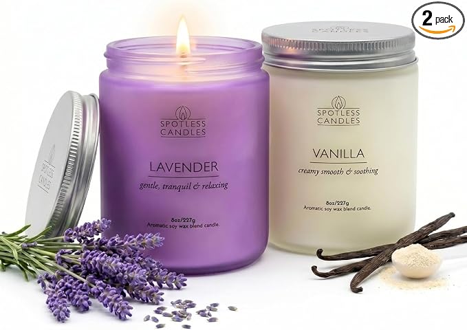 Aromatic Candles Two Pack by SpotlessLeopard