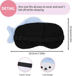 PERFECTSIGHT Sleep Eye Masks, Cute Sleep Eye Cover Lightweight Adjustable - Image 6