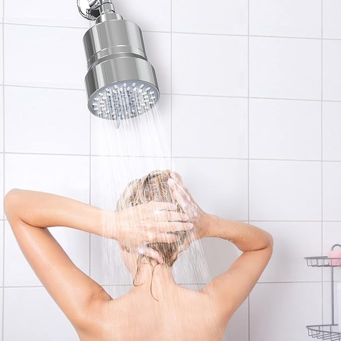 Filtered Shower Head, 3 Modes High Pressure Shower Head - Image 9