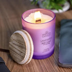 Lavender Candle 9.7 oz: 55 Hrs Burn Time - Image 9