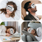 Sweet Dreams Eye Mask Sleeping Mask Cute Eyelashes White Sleep Masks Silky Soft - Image 5