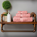 SUPERIOR Egyptian Cotton Pile 3 Piece Towel Set, Includes 1 Bath, 1 Hand - Image 2