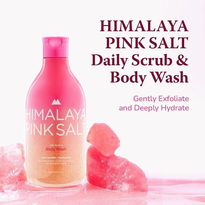 HIMALAYA PINKSALT Daily Scrub & Body Wash - Image 2