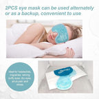 NEWGO Cooling Eye Mask for Puffy Eyes, Cold Eye Mask Eye Ice Pack for After - Image 4