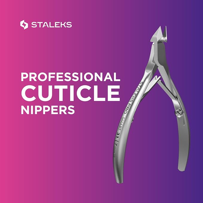 Staleks Pro SMART 31 Cuticle Nippers – 7mm Blade Cuticle Trimmer – Sharp & - Image 4