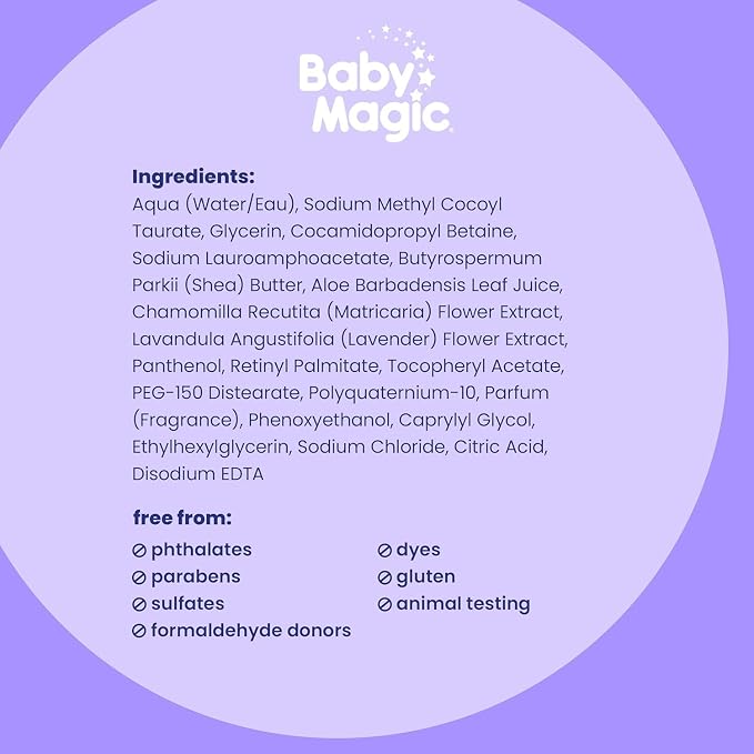 Baby Magic Calming Baby Bath, 16.5 Fl Oz - Image 8