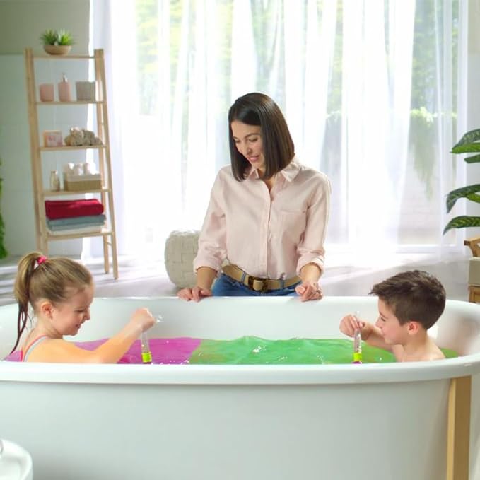 Baff Bombz Magic Brush, 4 x Bath Bombs, Magically Paint Your Bath Water - Image 6